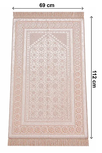 Kadife Seccade İnci Velvet Pearl - Somon - ihvanonline (1)