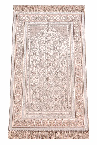 Kadife Seccade İnci Velvet Pearl - Somon - 3