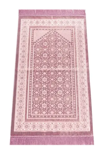 Kadife Seccade İnci Velvet Pearl - Pembe 