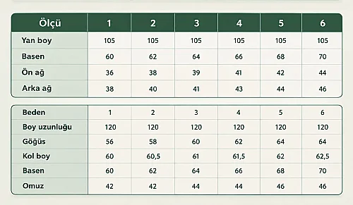 Kadın Biyeli Keten Nakışlı Müslin Tesettür İkili Takım Pamuklu Hac ve Umre Kıyafeti - Haki (Vsn) - 9