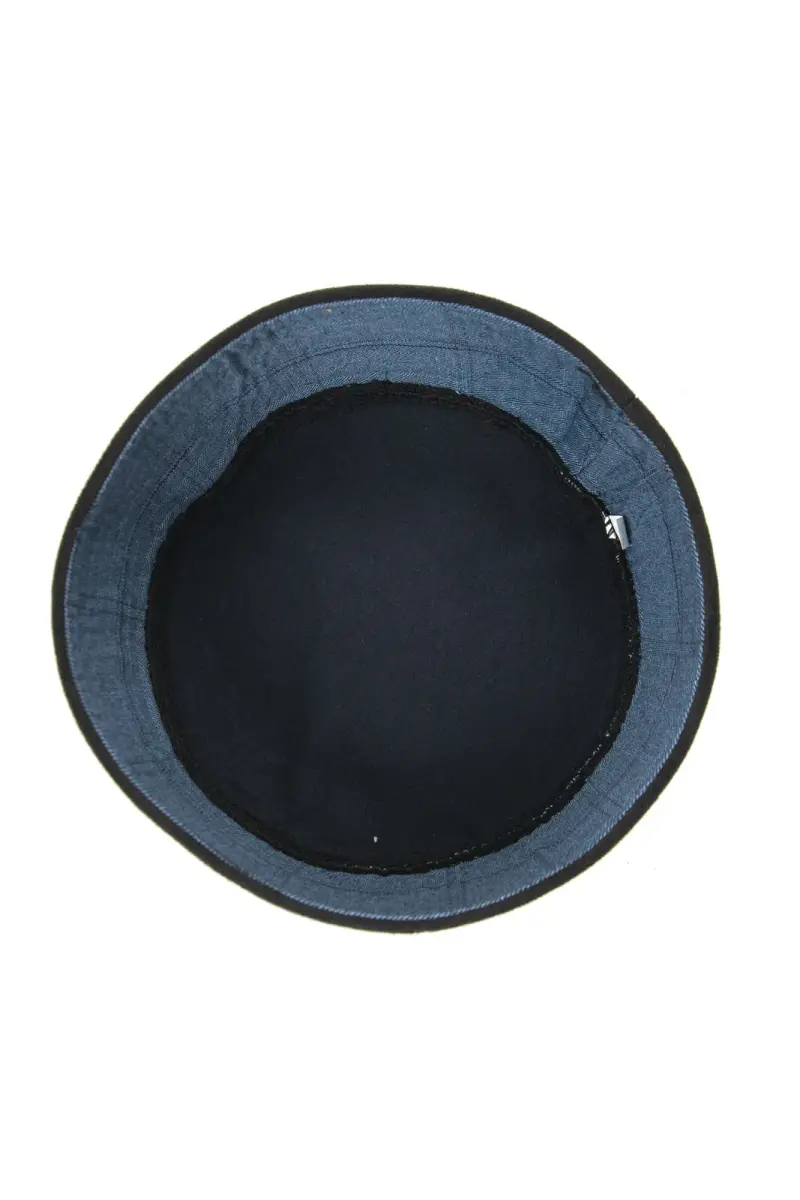 Kahverengi Kapitone Desenli Kadife Kalıp Namaz Takkesi - 8