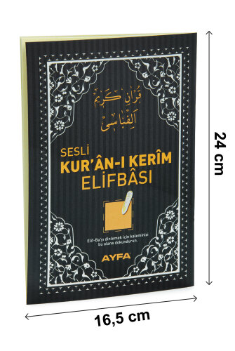 Kalemli Kuran Seti – Sesli Kuran Kalemi, Kuranı Kerim, Elifba ve Tecvid Kitaplı Eğitim Seti - Cami Boy - 9