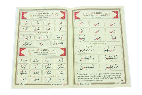 Kalemli Kuran Seti – Sesli Kuran Kalemi, Kuranı Kerim, Elifba ve Tecvid Kitaplı Eğitim Seti - Cami Boy - 10