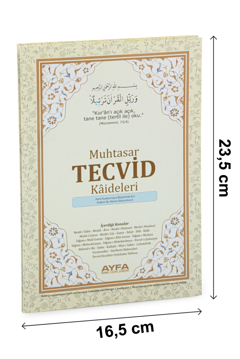 Kalemli Kuran Seti – Sesli Kuran Kalemi, Kuranı Kerim, Elifba ve Tecvid Kitaplı Eğitim Seti - Cami Boy - 11