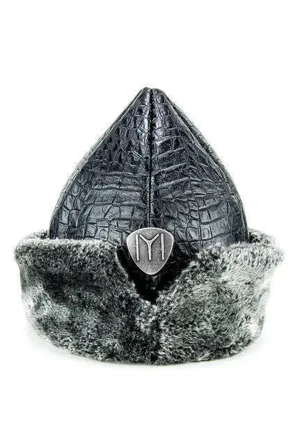 Kalpak Hun Hat - Gray Color - 1