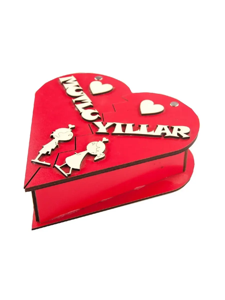 Kalpli Açılan Mutlu Yıllar Hediye Kutusu - 1