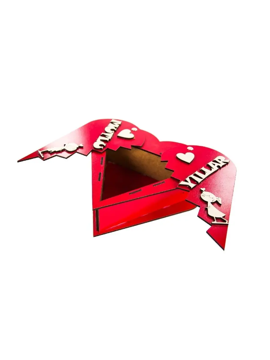 Kalpli Açılan Mutlu Yıllar Hediye Kutusu - 2