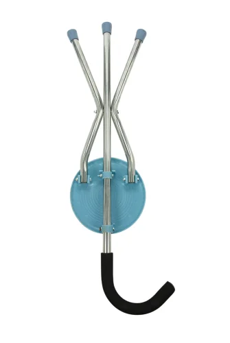 Katlanır Oturaklı Taşınabilir Baston Sandalye Ergonomik ve Hafif - Mavi - 4