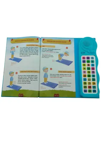 Kendi Kendime 10 Saat’de Kuran Öğreniyorum Sesli Cihazlı Kitap Mavi - 5