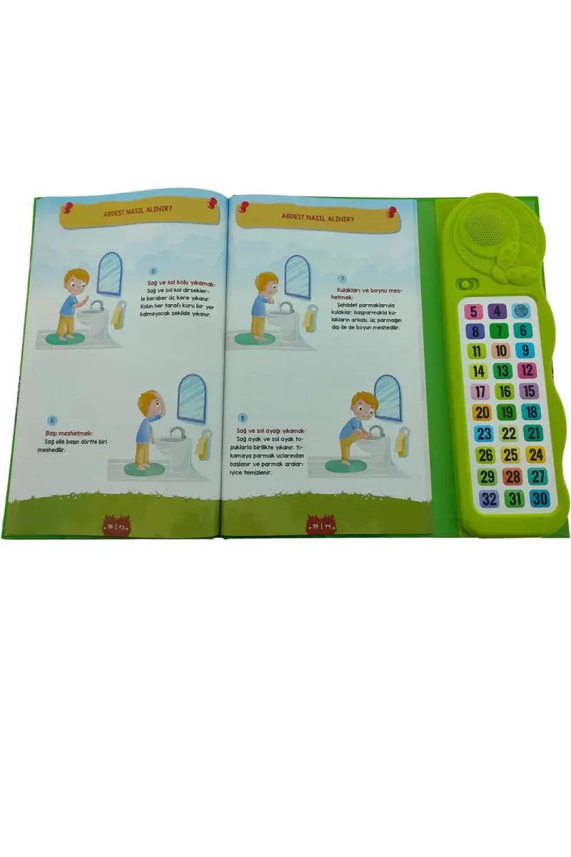 Kendi Kendime 10 Saat’de Kuran Öğreniyorum Sesli Cihazlı Kitap Yeşil - 3