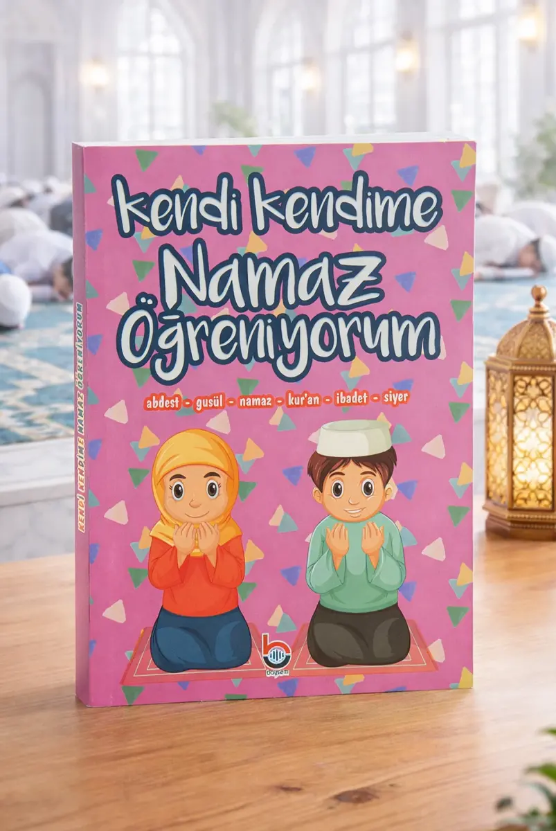 Kendi Kendime Namaz Öğreniyorum Pembe - 1