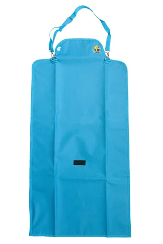 Kendinden Çantalı Erkek Çocuk Seccadesi, Seyyar Askılı - Mavi - 5