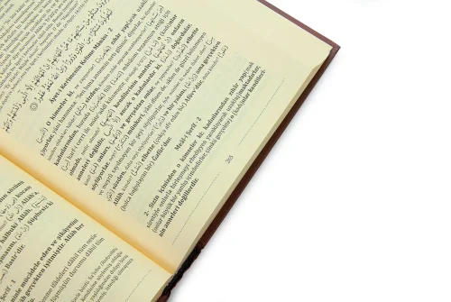 Kırık Manalı ve Soru Edatlı - Kuranı Azim ve Tefsirli Meali Şerifi 6.Cilt - 4