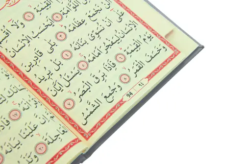 Kişiye Özel İsimli Termo Deri Ciltli Yasin Kitabı - Çanta Boy 128 Sayfa Mevlüt Hediyelik - Gri - 4