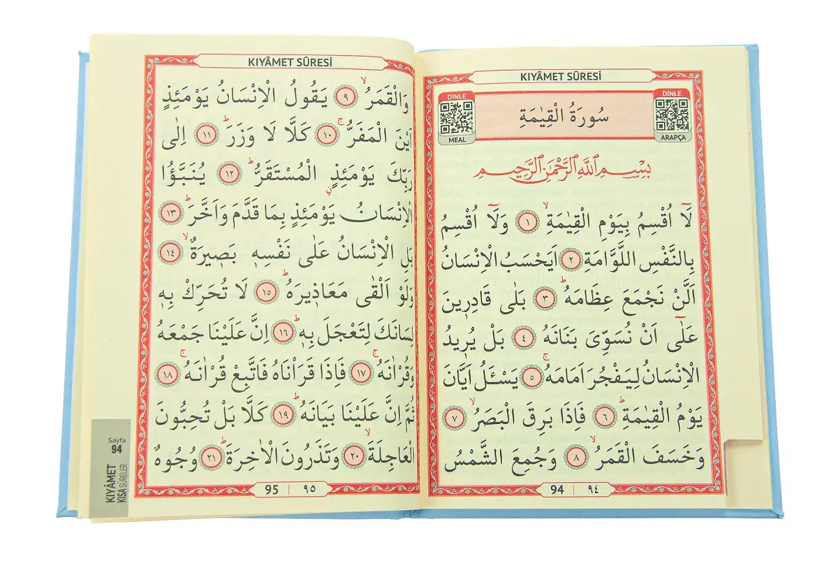 Kişiye Özel İsimli Termo Deri Ciltli Yasin Kitabı - Çanta Boy 128 Sayfa Mevlüt Hediyelik - Mavi - 3