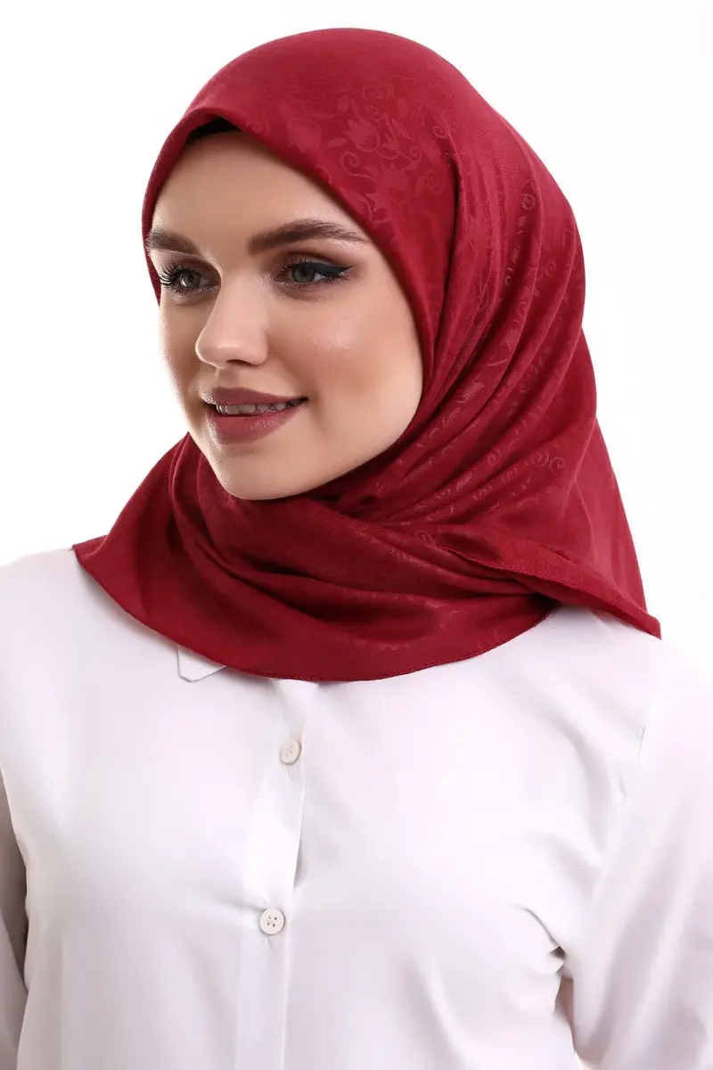 Kofra Patterned Head Cover - Red - 1