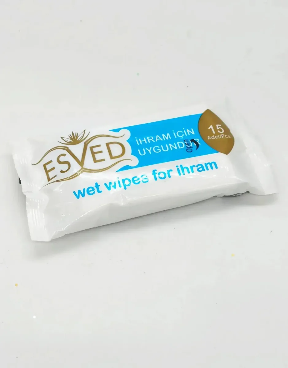 Kokusuz İhram Seti 5li , İhram Sıvı Sabunu, İhram Şampuan, İhram Katı Sabun, İhram Islak Mendil - 5