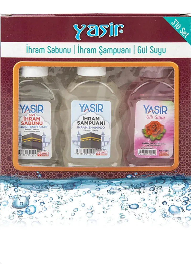 Kokusuz Sıvı İhram Sabunu - Kokusuz İhram Şampuanı - Gül Suyu - 1