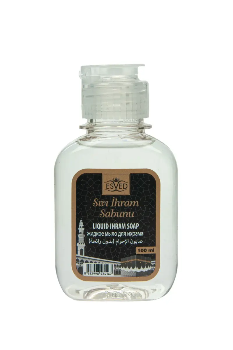 Kokusuz Sıvı Sabun Kokusuz İhram Sabunu Kokusuz Sabun Hac ve Umre İçin Kokusuz Sabun 100 ml. - 1