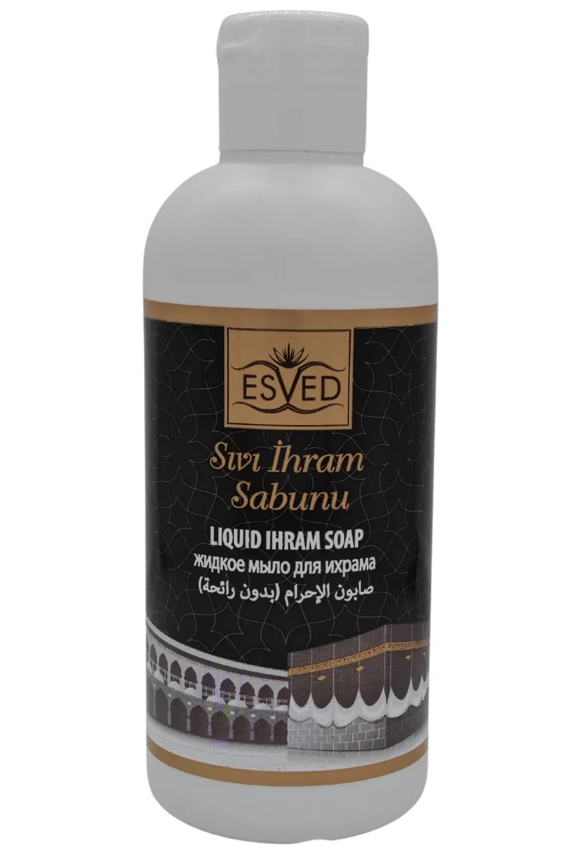 Kokusuz Sıvı Sabun Kokusuz İhram Sabunu ve Kokusuz Sıvı Şampuanı Kokusuz İhram Şampuanı 200 Ml. - 4