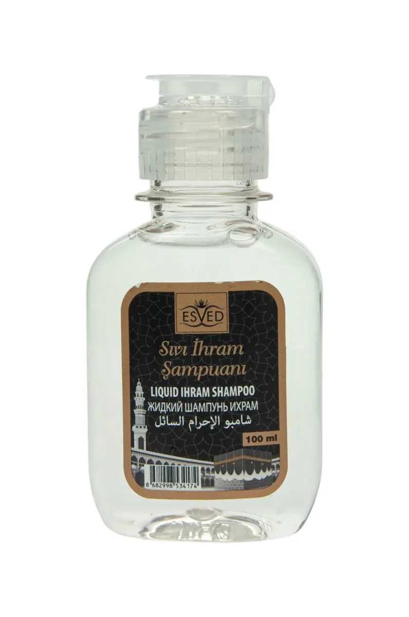 Kokusuz Sıvı Şampuan Kokusuz Ihram Şampuanı Kokusuz Şampuan Hac Ve Umre Için Kokusuz Şampuan 100 ML. - 1