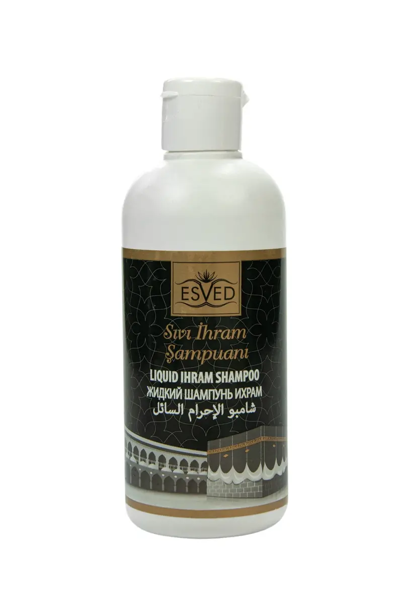 Kokusuz Sıvı Şampuan Kokusuz Ihram Şampuanı Kokusuz Şampuan Hac Ve Umre Için Kokusuz Şampuan 200 ML. - 1