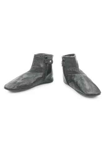 Koyun Derisi Tek Tarafı Lastikli Mest - İçi Miflonlu Rahat Kullanım - ihvanonline (1)