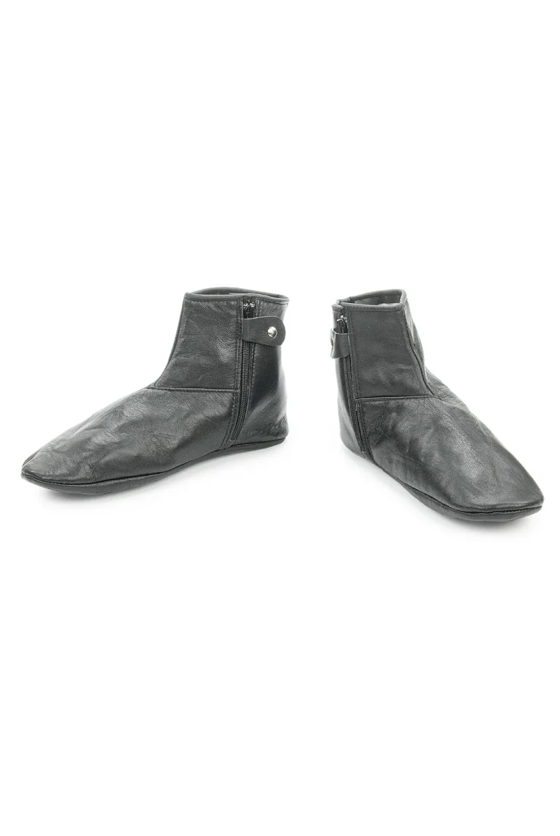 Koyun Derisi Tek Tarafı Lastikli Mest - İçi Miflonlu Rahat Kullanım - 2