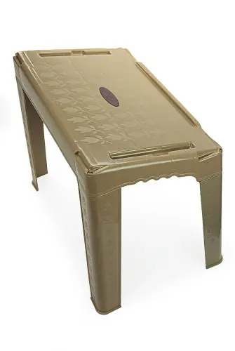 Krem Renk Portatif Rahle - Kuran Rahlesi - Kurs Rahlesi - Kitap Standı - İhvan (1)