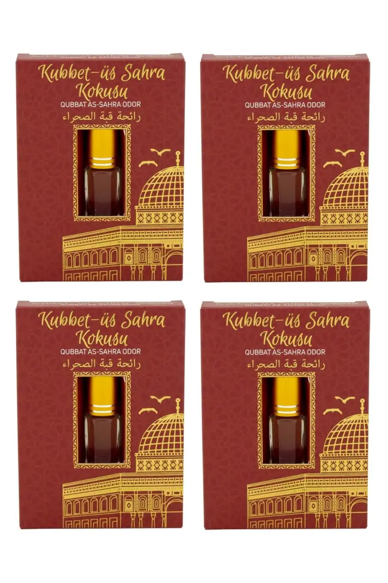 Kubbetüs Sahra Kokusu Alkolsüz Esans 3ml 4 Adet - 1