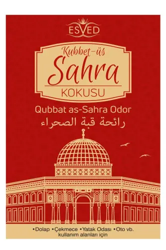 Kubbetüs Sahra Kokusu Dolap Ve Çekmece Kokusu 