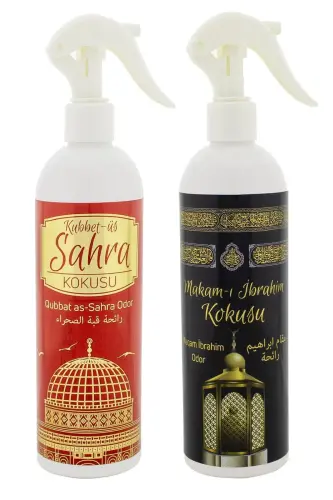 Kubbetüs Sahra Ve Makamı İbrahim Kokusu Sprey 400 Ml. Beyaz - Esved (1)
