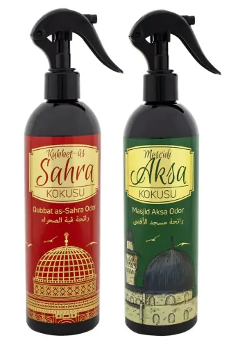 Kubbetüs Sahra Ve Mescidi Aksa Kokusu Sprey 400 Ml. Siyah - Esved (1)