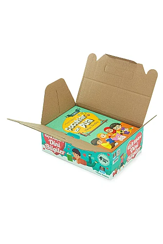 Küçük Kalplere Dini Bilgiler Seti 4 Kitap - Çocuklar İçin Dua, İlmihal, Hadis, Siyer Eğitici Kitap Seti - 5