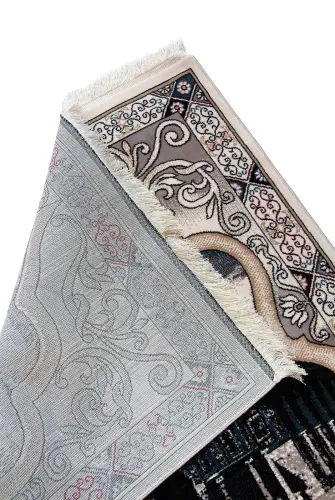 Kudüs Desenli Lüks Halı Tipi Dokuma Seccade - 2