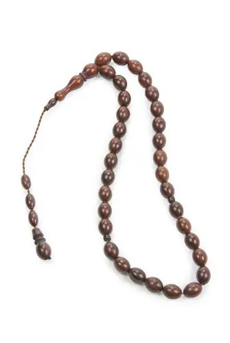 Kuka Prayer Beads - 33 pcs - 7 MM - Iznik Chubby Beige Model - 1