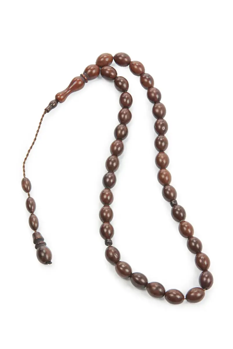 Kuka Prayer Beads - 33 pcs - 7 MM - Iznik Chubby Beige Model - 1