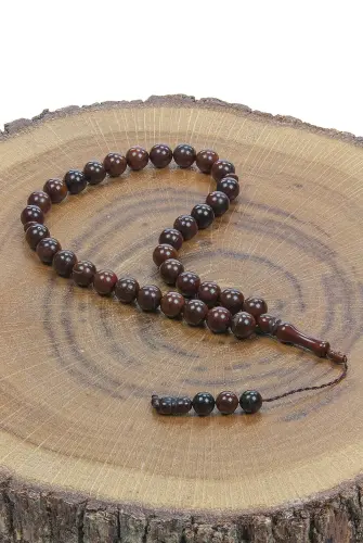 Kuka Prayer Beads - 33 pieces - 10 MM Round - Natural Workmanship - İhvan (1)