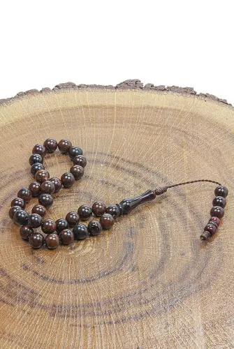 Kuka Prayer Beads - 33 pieces - 12 MM Round - Natural Workmanship - İhvan (1)