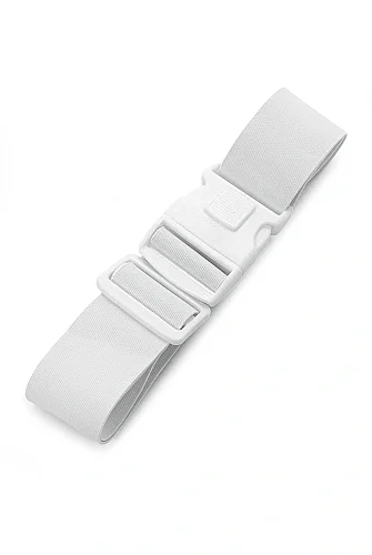 Beyaz İhram Kemeri – Ayarlanabilir Hac Umre Bel Kemeri Güvenli Kilitli - 4