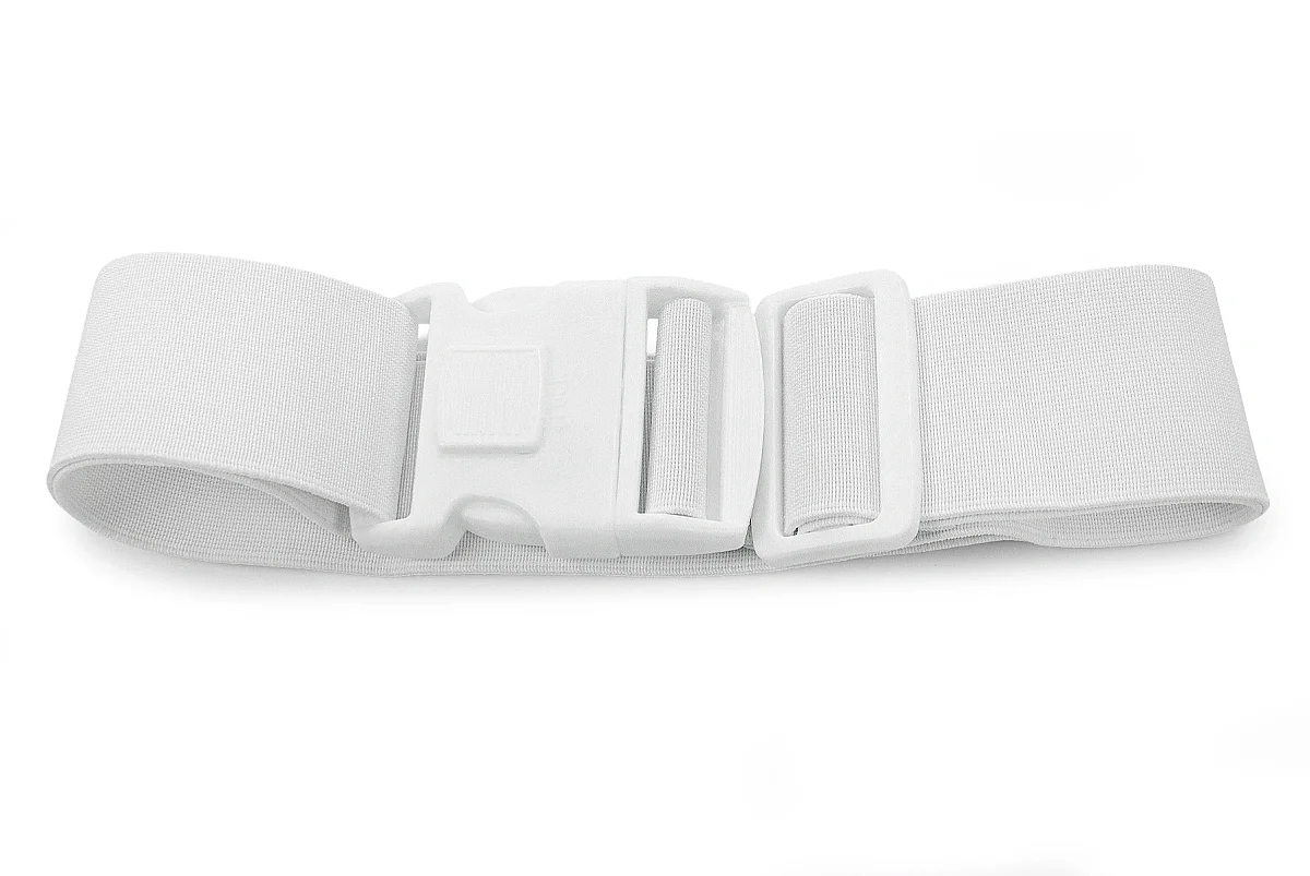 Beyaz İhram Kemeri – Ayarlanabilir Hac Umre Bel Kemeri Güvenli Kilitli - 5