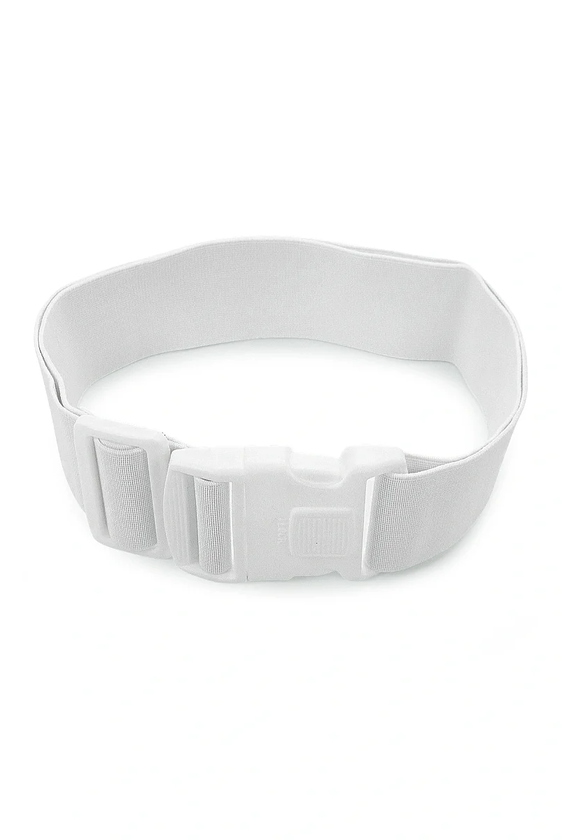 Beyaz İhram Kemeri – Ayarlanabilir Hac Umre Bel Kemeri Güvenli Kilitli - 6