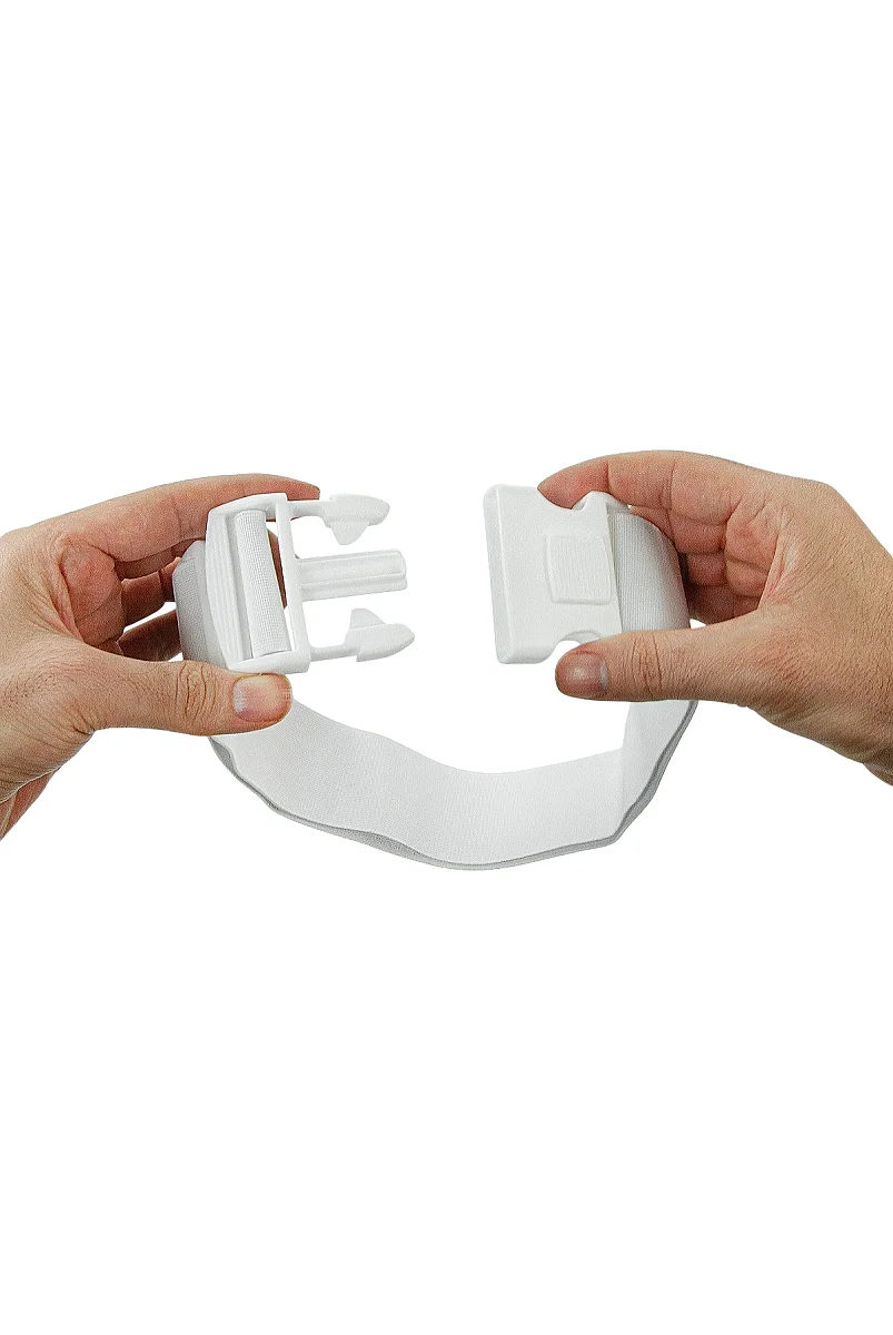 Beyaz İhram Kemeri – Ayarlanabilir Hac Umre Bel Kemeri Güvenli Kilitli - 8