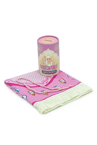 Kumbaralı Kızımın Çocuk Seccadesi - Tesbih Hediyeli - ihvanonline (1)