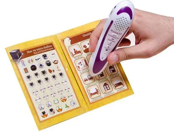 Kuran Okuyan Kalem Rahle Boy Kuran Elifba Cevşenli Eğitim Seti - Lüks Kutulu Yeşil - 7