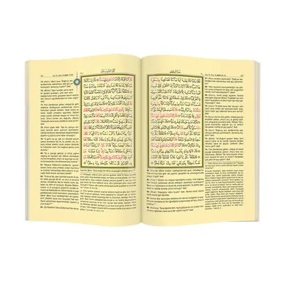 Kuranı Kerim - Arapça ve Meal - Mealli Kuranı Kerim - Bilgisayar Hatlı - Orta Boy - Mühürlü - Hayrat Neşriyat - 2