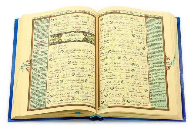 Kuranı Kerim ve Renkli Kelime Meali - Orta Boy - Seda Yayınevi - Bilgisayar Hatlı - 3