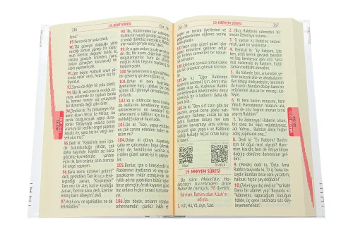 Kuranı Kerim Yüce Meali Ciltli Orta Boy - Beyaz - 3