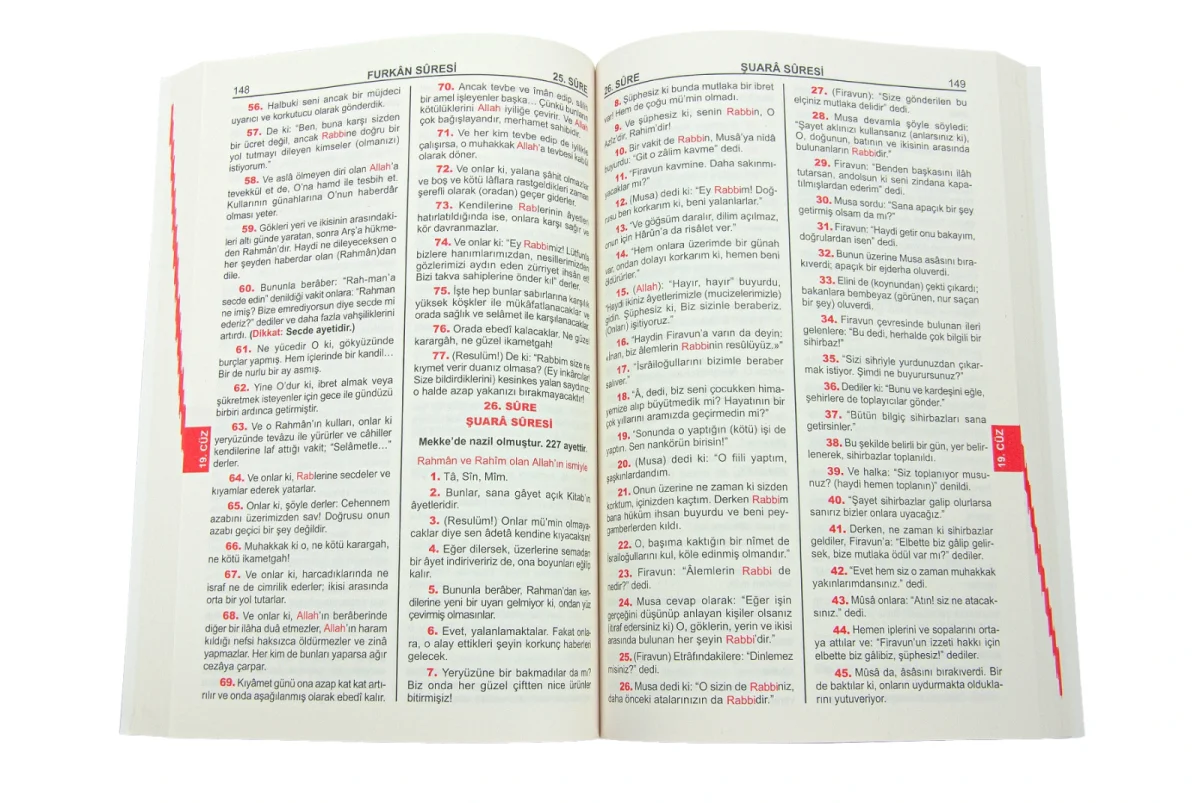 Kuranı Kerim Yüce Meâli | Elmalılı Hamdi Yazır – Sadeleştirilmiş - Pembe - 3