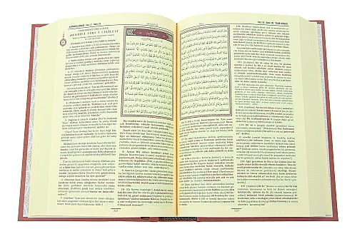 Kuranı Mecid - Tefsirli Türkçe Mealli Kuranı Kerim Ciltli - Orta Boy - 4